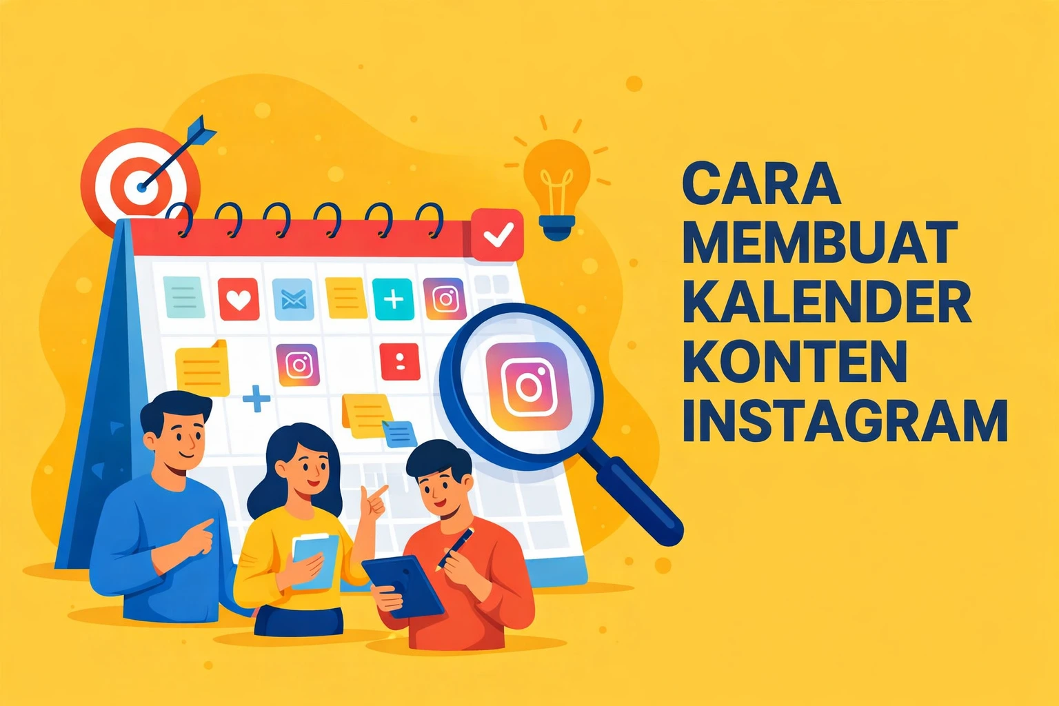 Cara Membuat Kalender Konten Instagram